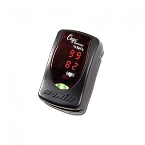 Onyx Vantage 9590 pulsossimetro per dito Nonin per la misurazione della saturazione di ossigeno e della frequenza cardiaca, per uso professionale, ospedaliero e domiciliare