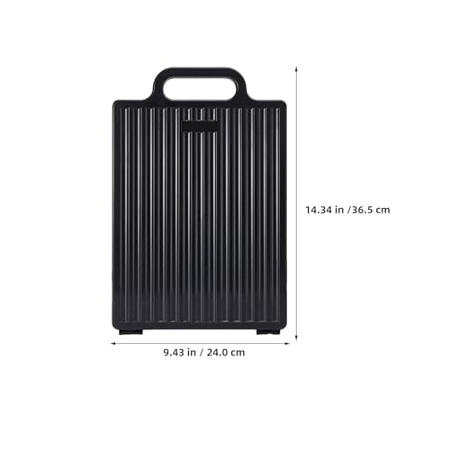 Miroir de coiffeur avec reflet clair ergonomique et double face plastique