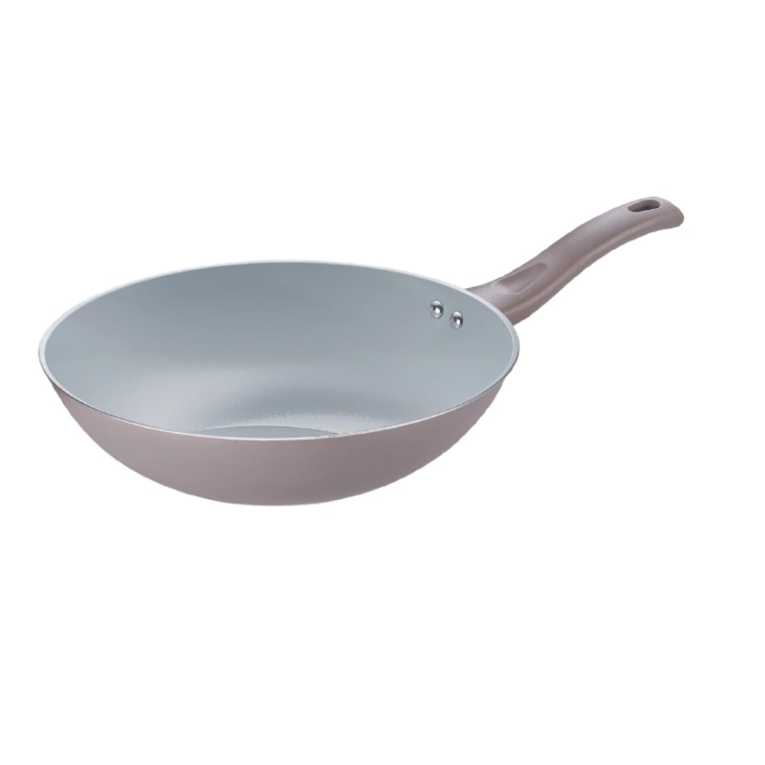 Prestige Ceraglide Duo Wok 28Cm/3.3L Non-Stick Ceramic Coating|Works On Gas & Induction|High Heating|Cool Touch Handle|Grey-image-44
