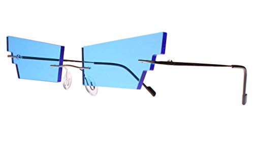 Kill la Kill - Houka Inumuta Inspired Cosplay Costume Anime Blue Sun Glasses