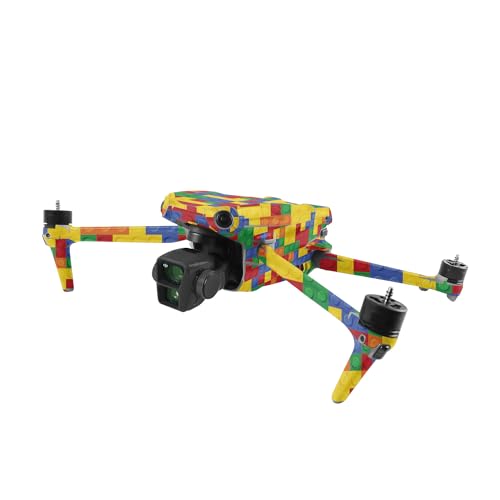Image of MightySkins Skin Compatible with DJI Air 3 - Brick by Brick | Protective, Durable, and Unique Vinyl Decal wrap Cover | Easy to Apply, Remove, and Change Styles