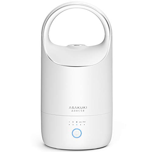 ASAKUKI Cool Mist Humidifier, 3L Humidifier with Smart Sleep Mode for Bedroom, Auto