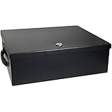 Master Lock Caja Fuerte Pequeña Con Llave, Manejar 7149EURD Caja de seguridad para Pequeña, Smarphone, A4 Documentos