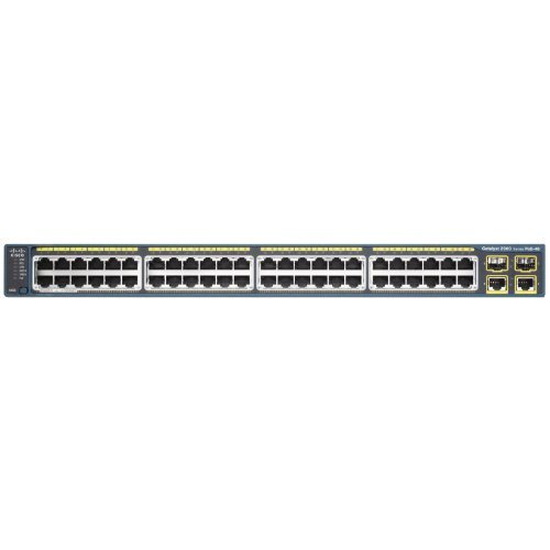 Cisco WS-C2960S-48FPS-L 48 Port 10/100/1000 POE + 4 X SFP (Renewed)