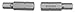 IRWIN 92517 8mm Socket Head Insert Bit x 1-1/4", Fastener Drive (Set of 10/EA)