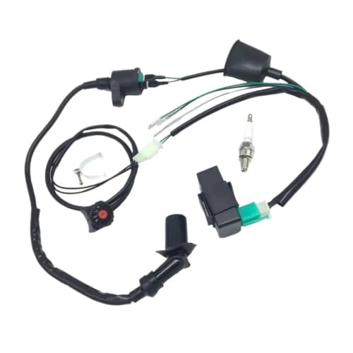 Faisceau de câbles et CDI pour réparer les pannes de démarrage au kick sur mini moto 125cc