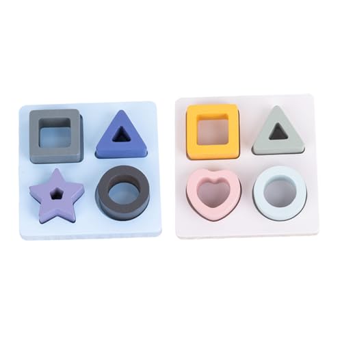 TOYANDONA 1 Juego De Juguetes De Bloques De Construcción Montessori Juguetes para Rompecabezas para Juguetes para Rompecabezas De Navidad Juguetes para Pequeños Rompecabezas para