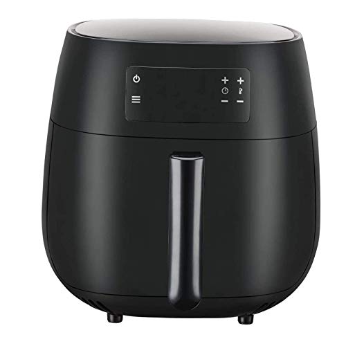 AJIEYMXD Emerald Air Fryer 4.0 Liter Capacity With Double Ceramic Basket & Pan Set, Digital LED Touch Display, 1400 Watts interesting