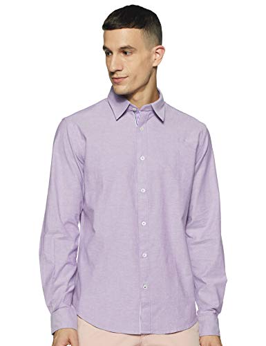 Image of Indian Terrain Mens Slub Casual Shirt