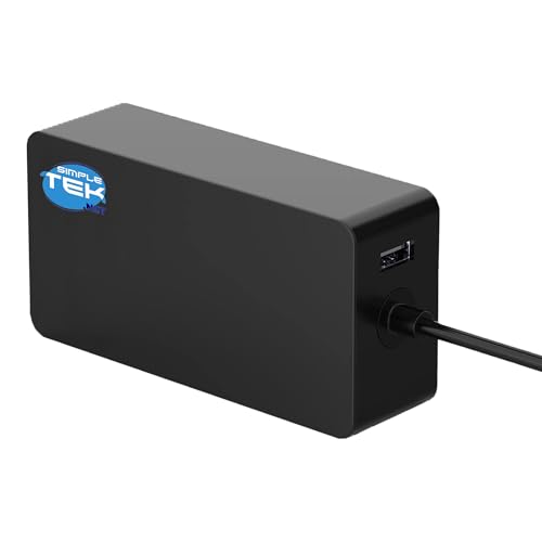 Chargeur mural 65W SIMPLETEK avec sortie 15V et port USB-A pour ordinateur portable reconditionné