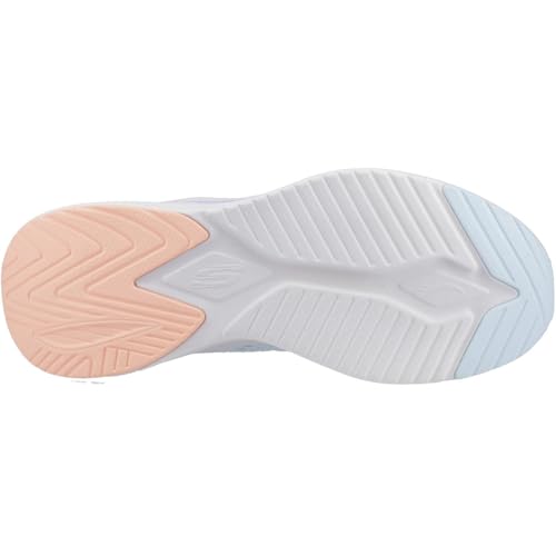 Image of Skechers Women's Skech META AIRED Out, Light Blue Mesh Multi Trim, 6