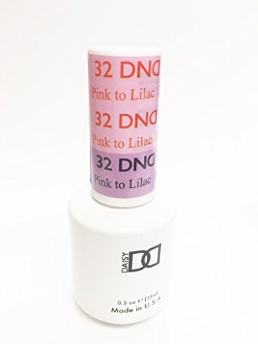 DND Daisy Soak Off Gel Mood Change Color - (32 - Pink to Lilac) + Buy 5 any color get FREE 1 WonderGel Top Coat