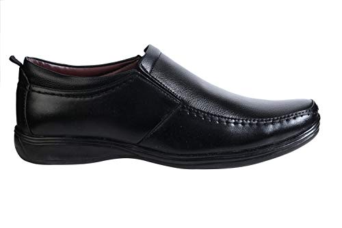 Image of Antire SHOES Formal Slip On for Men (Black, Numeric 7)