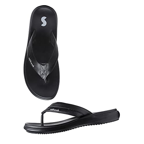 SOLETHREADS SKYWALK | Classy | Comfortable | Ultra-Light | Shock Absorbent | Bounce Back Technology | Water-resistant | Slippers | Flip Flops for Men