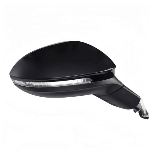Rétroviseur extérieur Golf 8 électrique avec clignotant LED intégré noir