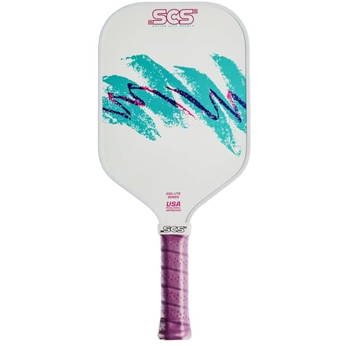 SCS Carbon Fiber Pickleball Paddle – USAPA Approved...