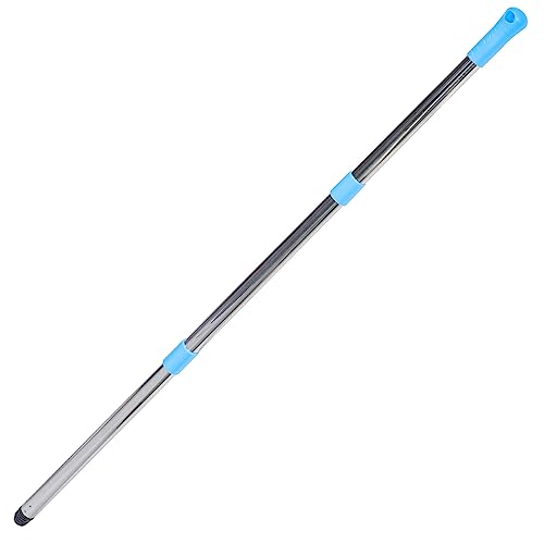 SOESFOUFU Stainless Steel Mop Pole Replacement Rod Section Detachable Design for Enhanced Cleaning Performance Compatible Household Mops and Brooms Easy Installation and Strong Construction