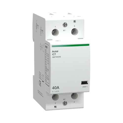 Contacteur 2NO 25A iCT 2P 40A solution contre surcharge tableau électrique 240V