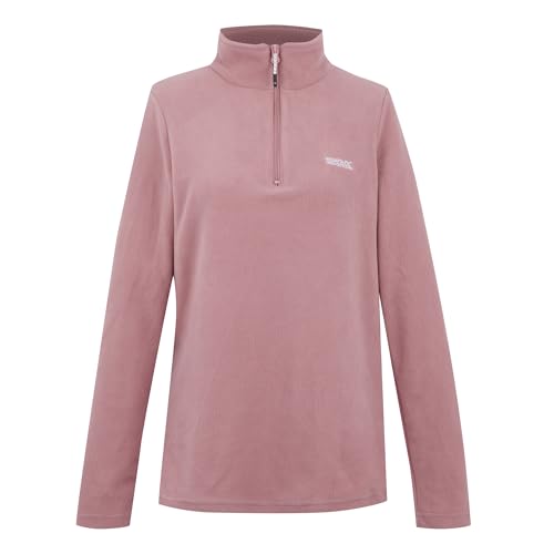 Regatta Sweethart - Camiseta de forro polar con media cremallera para mujer, ligera, de secado rápido