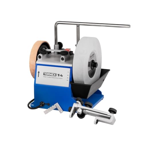 Tormek T4 Nassschleifmaschine + SE-77 Vorrichtung + SQ-90 Winkelhaken 421370/1