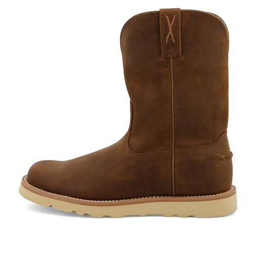 Image of Twisted X Men's 10 inch Pull On Soft Round Toe Wedge Sole Work Boot