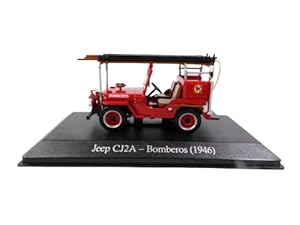 OPO 10 Jeep CJ2A Pompier 1946 Modellauto