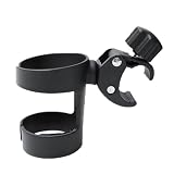 Stroller Cup Holder 360 Rotatable Drink Holder Universal Stable Mount Compatible with Stroller Wheelchair Bike Walker for Parents Baby Outdoor Travel Daily Shopping Use