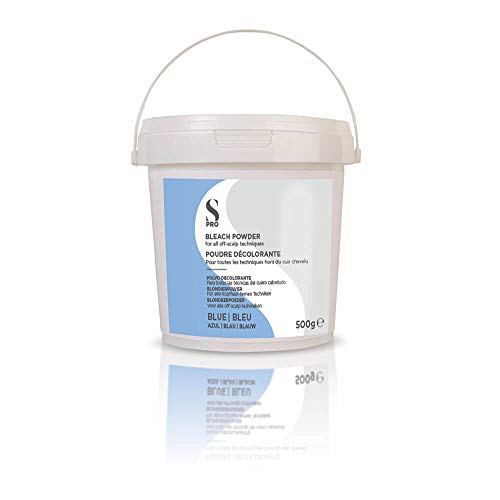 S-PRO Blue Powder Bleach 500g, 500 g (Pack of 1)