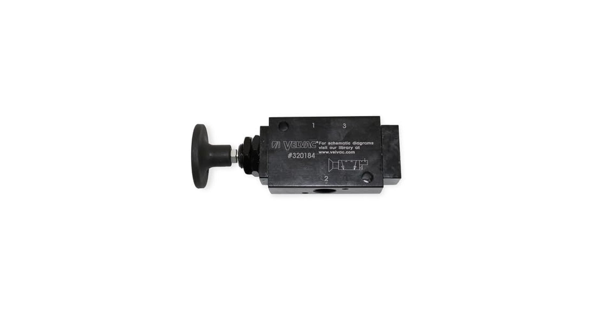 Snow Peak - 【Asimocrafts】Asiblaster Velvac 320184 3-Way Manual Push/Pull Valve with Remote