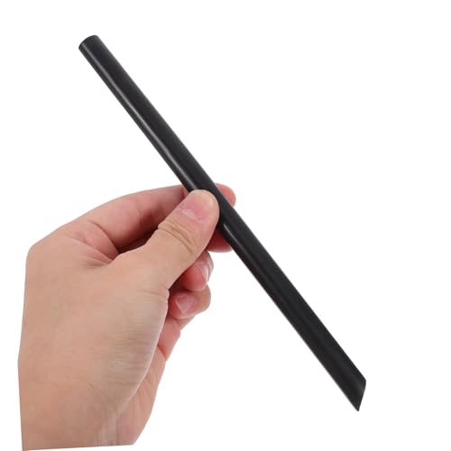 Pitillos desechables negros 19 cm diámetro 1.1 cm 100 unidades miniatura 3