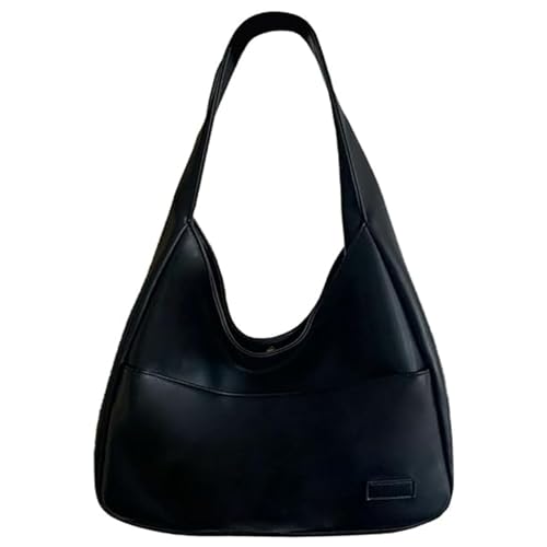 Shoulder Bag, Tote Shoulder Bag for Women Satchel Handbag Crossbody Soft Tote Bag Women's Hobo Handbags (black)