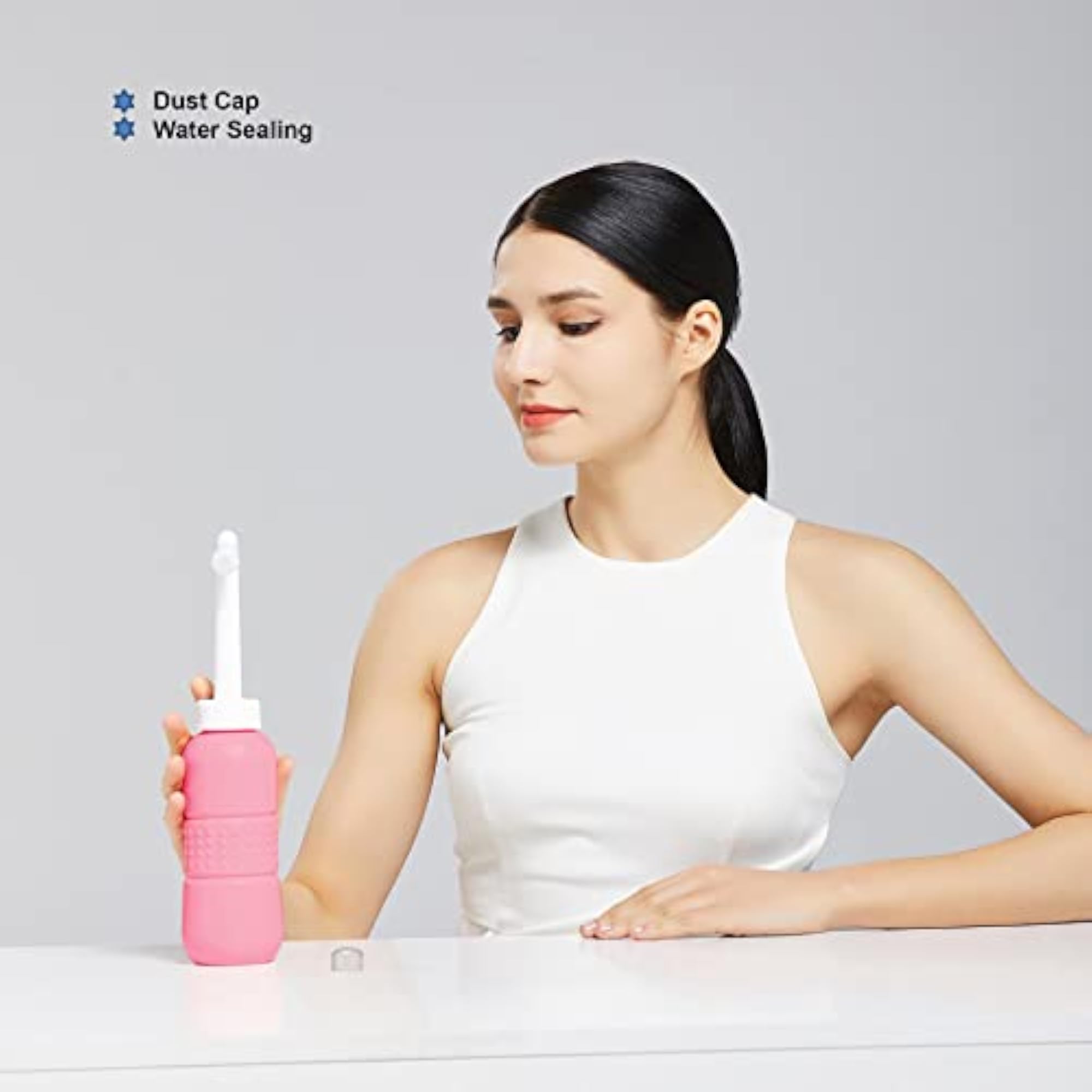 Portable Bidet for Toilet, 450ml Peri Bottle