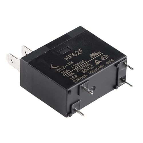 Relais de puissance HF62F 012 1H 16A 12VDC à 4 broches avec contact normalement ouvert