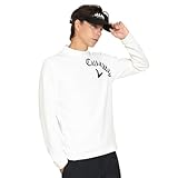[キャロウェイ] メンズ 長袖 モックネックシャツ (カルイシ:保温性・耐摩耗性) / ゴルフ インナー / C24233110 1030_ホワイト