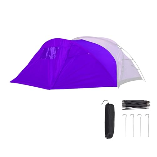 Tienda de campaña transpirable con protección sol y lluvia para trekking 7
