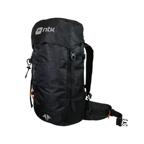 NTK, Mochila Tahoe 38L em Ripstop com Capa de Chuva, Ajuste Peitoral e Barriga
