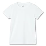 PUMA（プーマ）1P_ボールメッシュ_クルーネックシャツ_ホワイト/170（D3PCZ464）