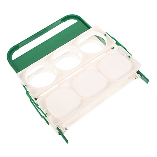 HOLIDYOYO Foldable Plastic Beverage Carrier Large Portable Drink Holder for Outdoor and Car Use