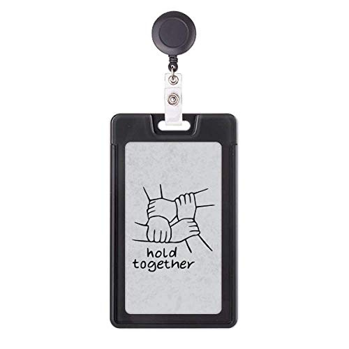 Étui rétractable pour badge Hold Together anti-perte pour entreprise