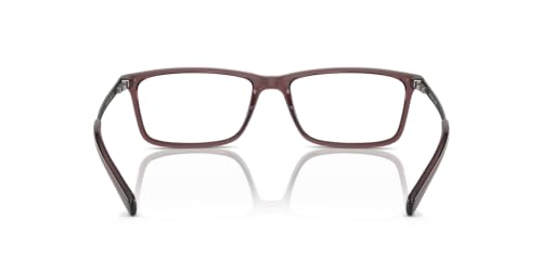 Image of Armani Exchange mens Ax3027f Low Bridge Fit Rectangular Prescription Eyewear Frames