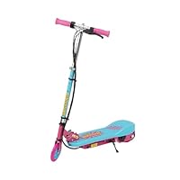 NINODOVAE Electric Scooter for Kids ages 6-12, E scooter, 120W Powerful Motor, height adjustable 82-87-92 cm, W.L. 50kg (Pink)