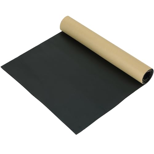 Image of Sponge Neoprene with Adhesive Foam Rubber Sheet 1 /8 inch Thick X 12 inch Wide X 24 inch Long, Padding Gaskets,Crafts for Weather proofing or Stripping DIY Gasket or Sealing Material
