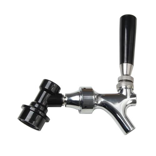 YROHGKPN Grifo de cerveza funcional para fiestas al aire libre, grifo de cerveza multiusos para servir sin esfuerzo en casa, reuniones, grifo de barril de cierre automático