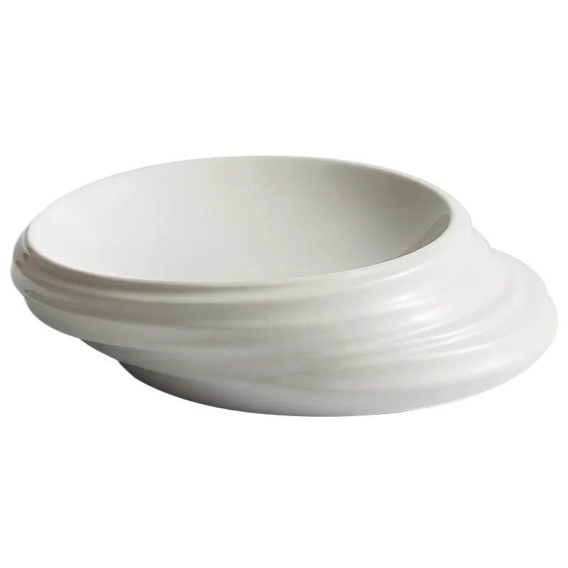 Piatti Cena Piatto for bistecca in ceramica for pasta, insalatiera, ristorante dell'hotel, stoviglie in tinta unita, snack, dessert, vassoio, piatti for verdure Forniture Per Feste(7.8 inch)