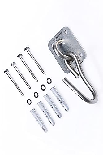 Anclaje para Hamaca o sillón Colgante - Fabricados en España en Acero Inoxidable - Máxima Durabilidad y Seguridad Cover