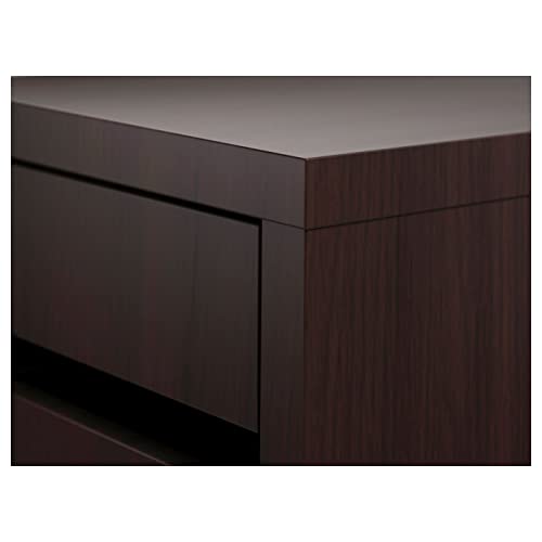 IKEA Micke Drawer Unit/Drop File Storage, Black-Brown