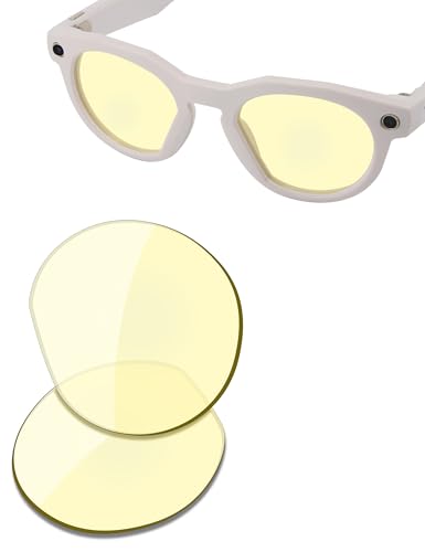 Image of SAUCER Premium Replacement Lenses for Oakley Meta HSTN OW8002 51mm | UV400 Protection, Anti-Scratch, Precise Fit Smart Glass