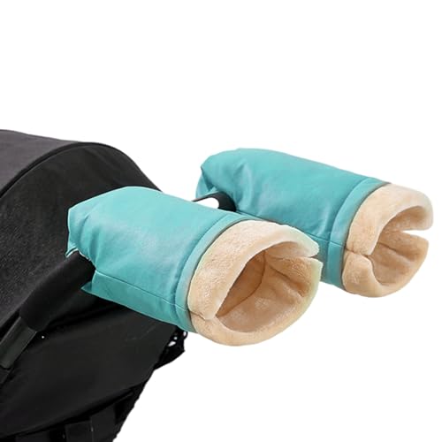 Guantes para cochecito con forro polar suave y calefactores integrados
