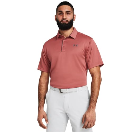 Image of Under Armour Men's Polyester Solid Tech Polo | T-Shirt | 1290140-001