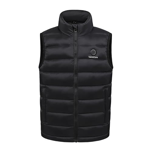Varmcore Kids Winter Heated Vest with Battery Pack，4 Heated Areas Winter Coat for Boys & Girls